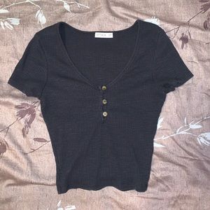 Cotton On Cropped Henley